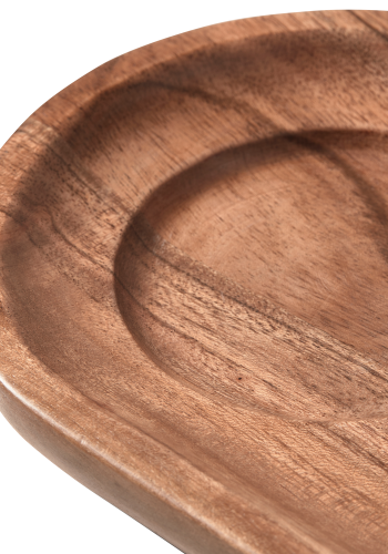 WOOOD ST MED 2 - JOSJE SERVERINGSBAKKE I NATURLIGT AKACIETR