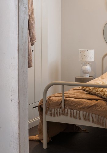 WOOOD MATA ENKELSNG METALL SAND 90x200CM