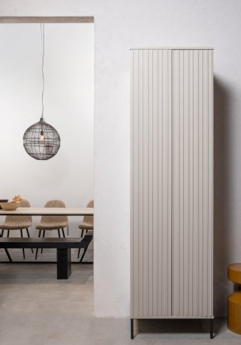 WOOOD FERRY SIDOBORD METALL HONUNGSGUL