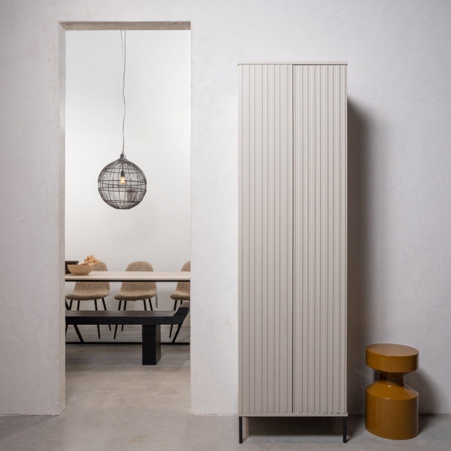 WOOOD FERRY SIDOBORD METALL HONUNGSGUL