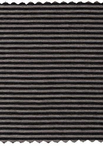 WOOOD VOGUE SPISESTOL STRIPER SVART/GR