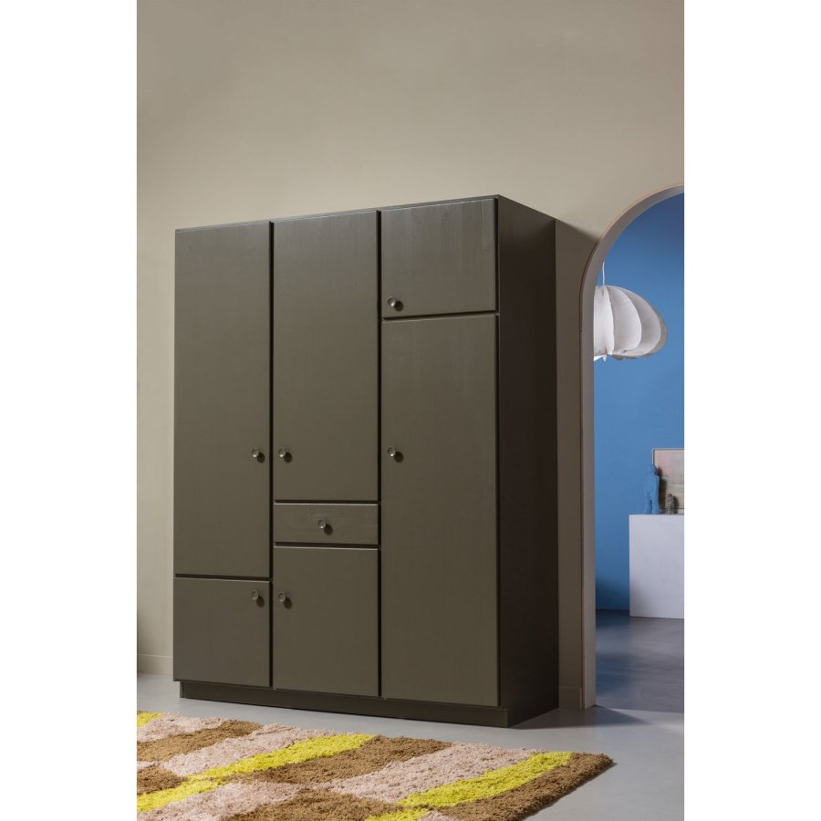 WOOOD ALFIE GARDEROB 160 CM FURU [fsc]