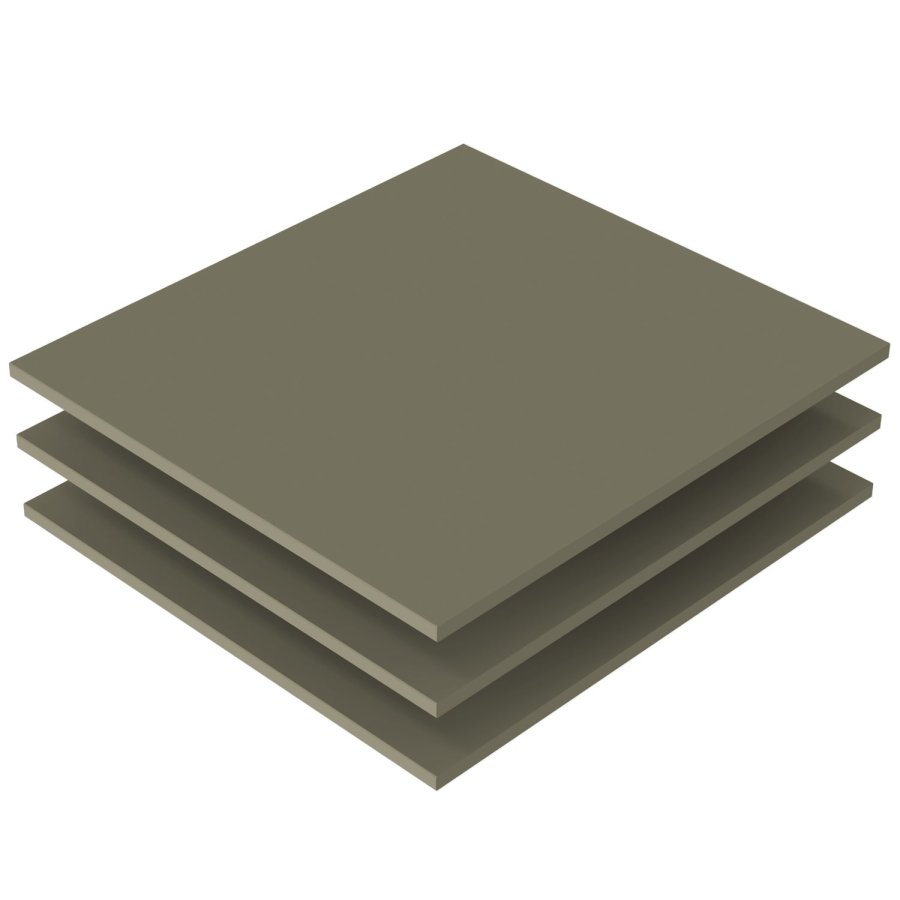 WOOOD Alfie hylde til Alfie garderobeskab - grn fyrretr (st af 3) (H:2xB:52xD:57)