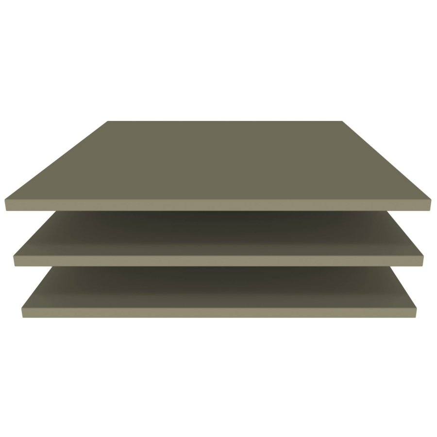 WOOOD Alfie hylde til Alfie garderobeskab - grn fyrretr (st af 3) (H:2xB:52xD:57)