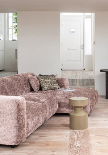 WOOOD CLOUD SJESELANG SOFA VENSTRE CHENILLE VARM BRUN