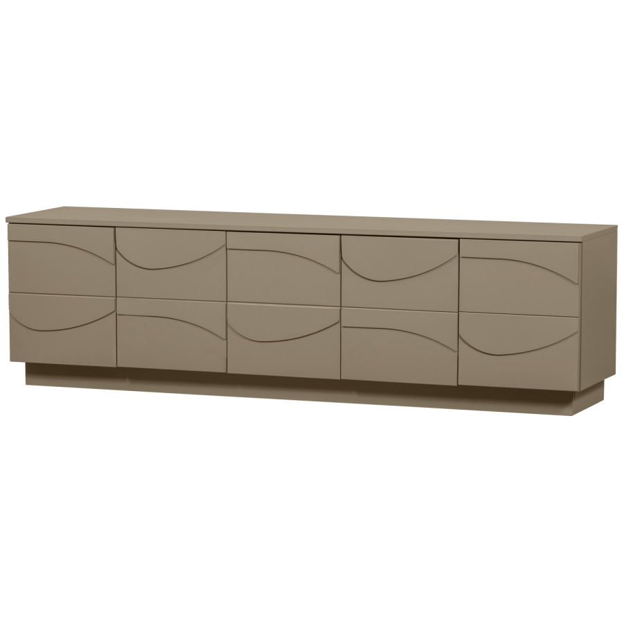 WOOOD TEO TV-MBEL FYRRETR MUD [fsc]