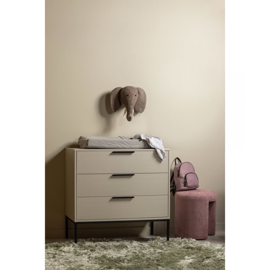 WOOOD ADAM SKAB MED SKUFFER I FYRRETRSTV [fsc]