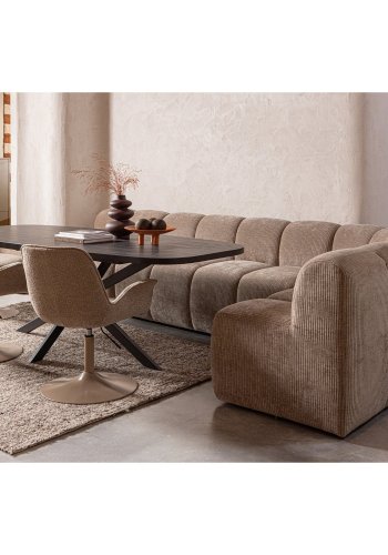 WOOOD EFIA ULLTEPPE BRUN MELANGE 170x240CM