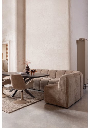 WOOOD EFIA ULLTEPPE BRUN MELANGE 170x240CM