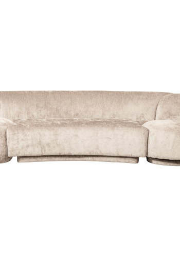 WOOOD KOMBI-POPULR: SOFA + LNESTOL + POUF NATURLIG