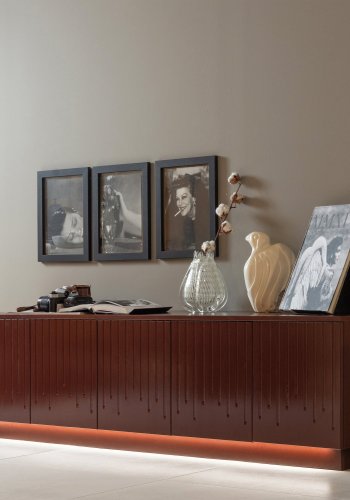 WOOOD LED-strip - hvid/sort plastik (L:170xm)