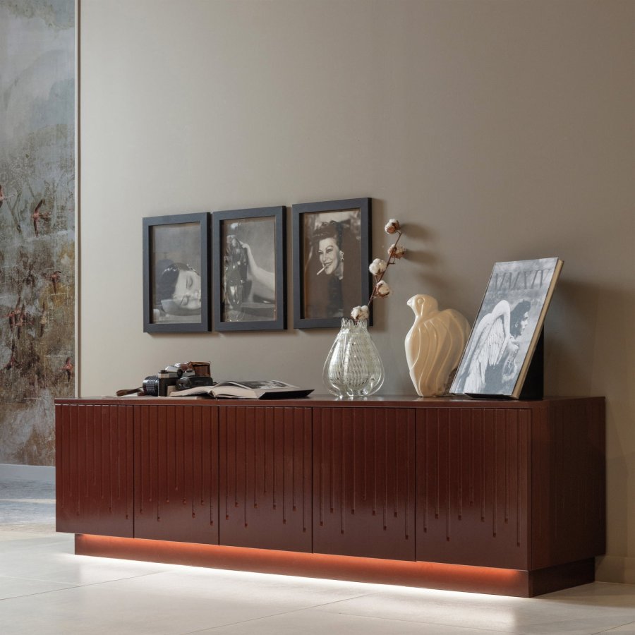 WOOOD LED-strip - hvid/sort plastik (L:170xm)