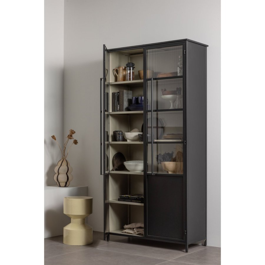 WOOOD EXHIBIT XL 2-DRS DISPLAYMONTER METAL SORT