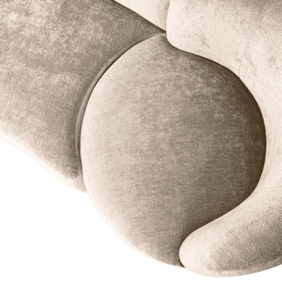 WOOOD KOMBI-POPULR: SOFA + LNESTOL + POUF NATURLIG