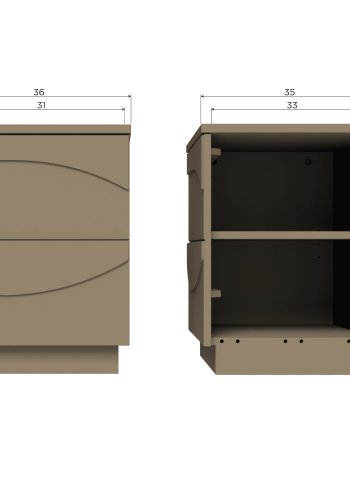 WOOOD TEO NATBORD MED FYRRETR [fsc]