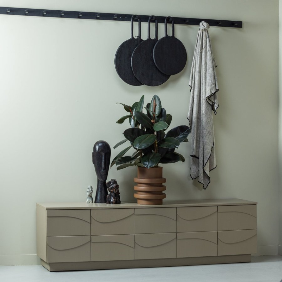 WOOOD TEO TV-MBEL FYRRETR MUD [fsc]