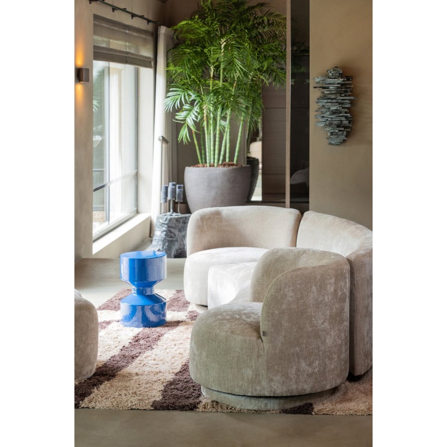 WOOOD KOMBI-POPULR: SOFA + LNESTOL + POUF NATURLIG