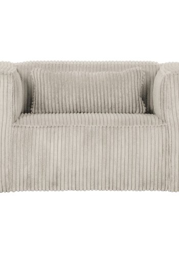 WOOOD BEAN LNESTOL RIB STOF NATURLIG