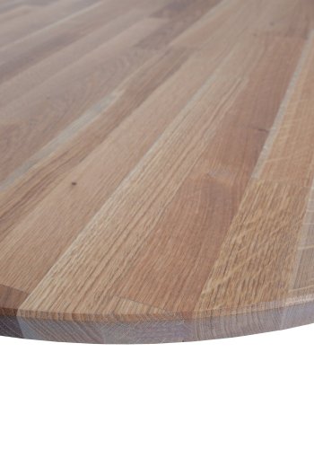 WOOOD TABLO BORDSKIVA OVAL EK OLJEGR [fsc]