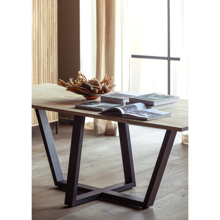 BORDSKIVA I EK TRÄ 220X90 [fsc]