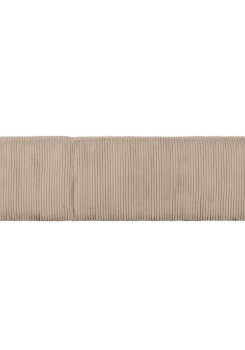 WOOOD BEAN HJRNESOFA HJRE RIBBET STOF TRAVERTIN