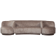 WOOOD KOMBI-POPULR: SOFA + LNESTOLE TAUPE