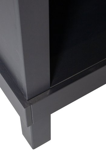 ÖPPET SKP I TRÄBONK I MATTSVART FURU [fsc]