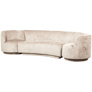 WOOOD KOMBI-POPULR: SOFA + LNESTOLE NATURLIGE