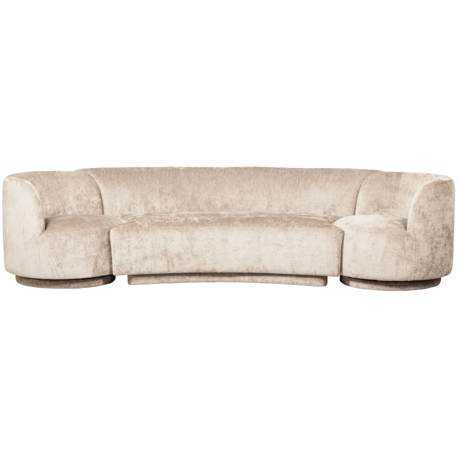 WOOOD KOMBI-POPULR: SOFA + LNESTOLE NATURLIGE