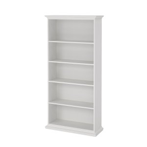 TVILUM paris reol - hvidt tr�, 4 hylder