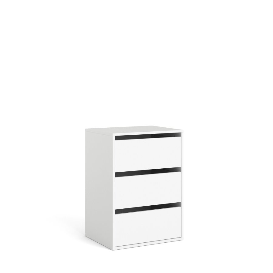 TVILUM Verona/Firenze skuffesektion - hvid mdf, 3 skuffer