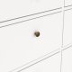 TVILUM paris kommode - hvidt tr�, 8 skuffer
