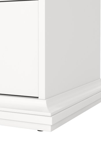 TVILUM paris kommode - wei�es laminat, 6 schubladen