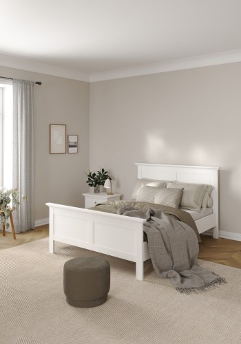 TVILUM Paris sengeramme - hvidt tr�