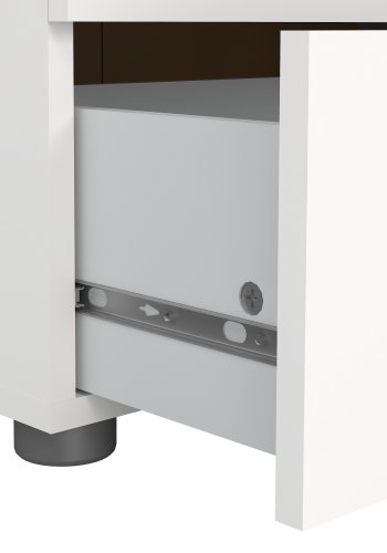 TVILUM Pepe Kommode - wei�es Laminat, mit 4 Schubladen