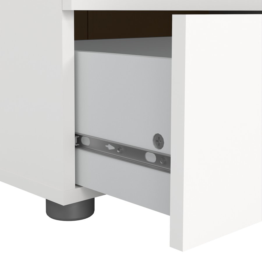 TVILUM Pepe kommode - hvidt tr�, m. 4 skuffer