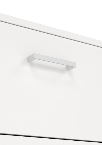 TVILUM space kommode - hvidt tr�, med 5 skuffer