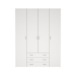 TVILUM Space garderobeskab - 4 l�ger 3 skuffer