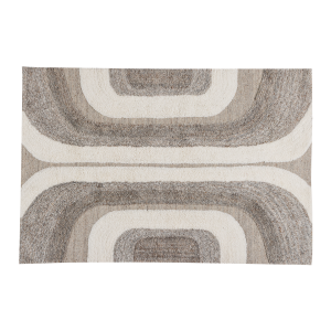 WOOOD Moro Matta Ull/Bomull Gr�vit 170X240 Cm