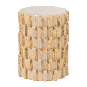 WOOOD Axu dekorativt sidebord �35x45 cm keramikk sand