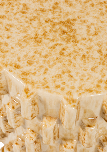 WOOOD Axu dekorativt sidebord �35x45 cm keramikk sand