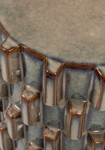 WOOOD Axu dekorativt sidebord �35x45 cm keramikk gr�bl�