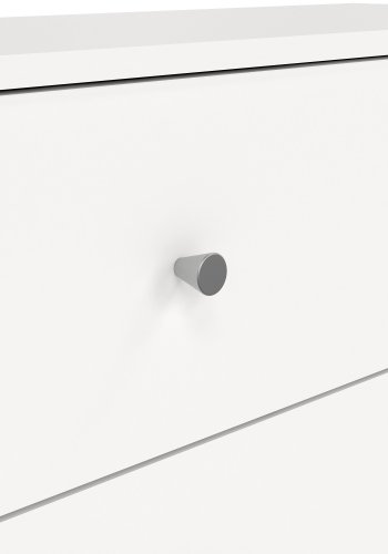 TVILUM May byr� - vit laminat, med 3 l�dor