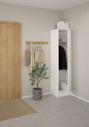 TVILUM Casa schrank - wei� laminat, 1 t�r