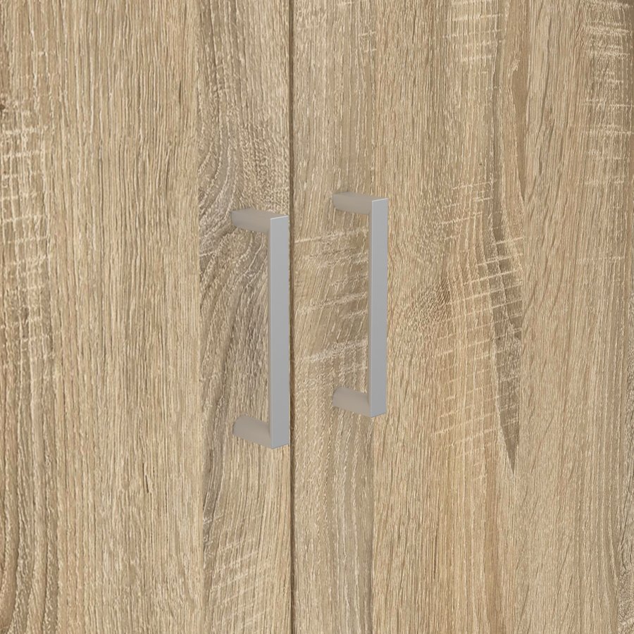 TVILUM space garderobeskab - egestruktur, med 4 l�ger og 3 skuffer