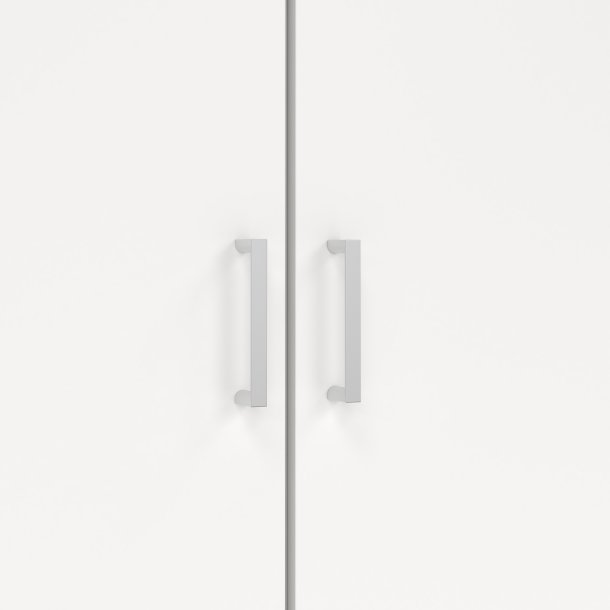 Space garderobeskab - hvid tr�, m. 2 l�ger og 3 skuffer