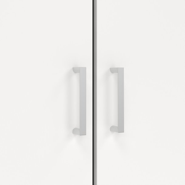 Space garderobeskab - hvid tr�, m. 2 l�ger og 2 hylder