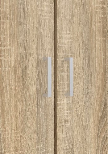 TVILUM Space garderobeskab - egestruktur, 2 l�ger og 3 skuffer