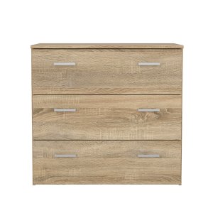 TVILUM Space kommode - egestruktur, 3 skuffer