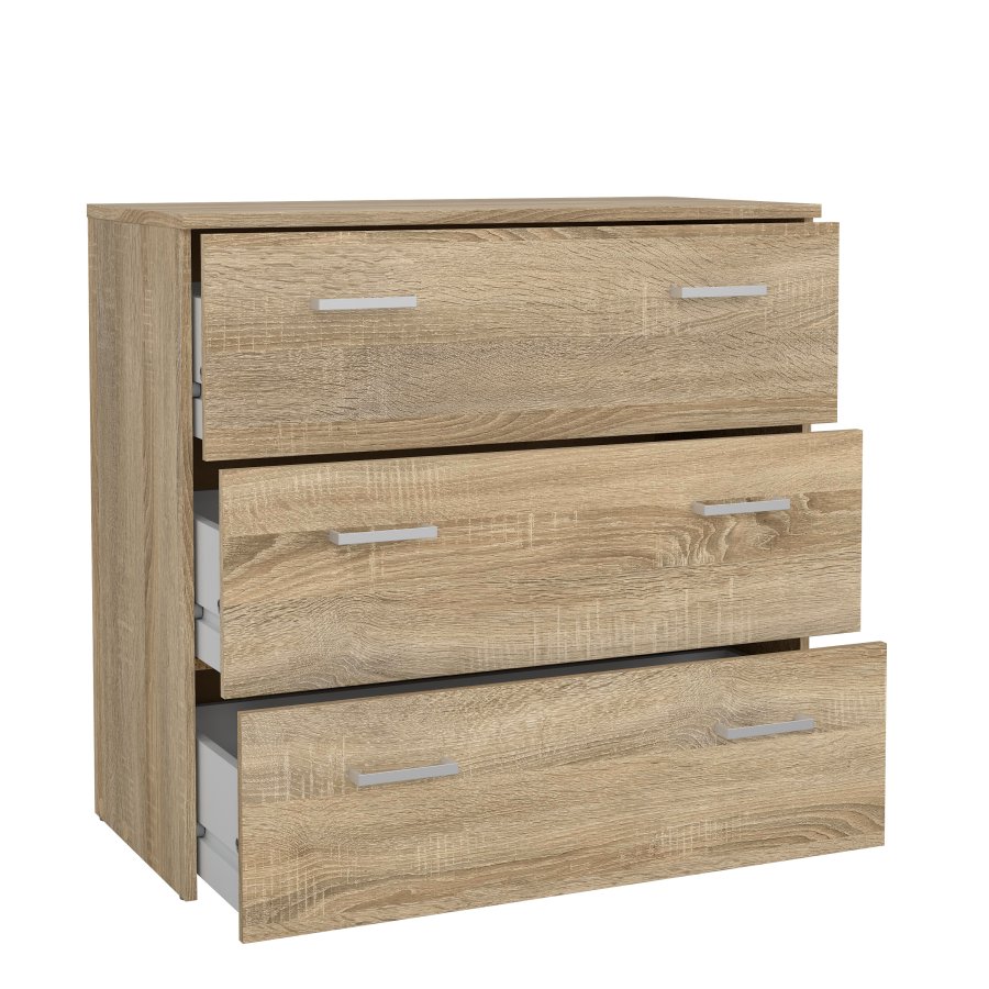 TVILUM space byr� - naturf&auml;rgad ekstruktur, 3 l�dor